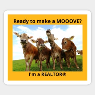 Ready to make a MOOOVE? Sticker